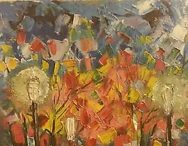 The translation of "Клоун холст масло" into English is "Clown canvas oil."