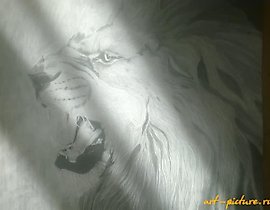 The translation of "Лев карандаш" into English is "Lion pencil."