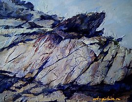 "Tomsk Pisanitsa" oil on canvas