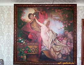 Притяжение противопложностей Масло, холст