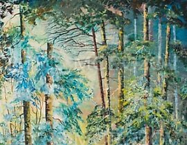 «阿尔泰» 布面油画