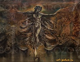 "Grief" Paper/Watman / Watercolor