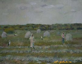 Summer. Canvas, oil. 60 x 80 cm.