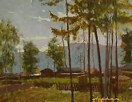 炎热的晚上，纤维板，油漆