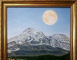 New Zealand Canvas, oil paint