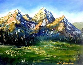 Colored dreams oil, canvas