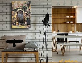 门的颜色为丙烯酸，密度板