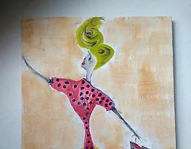 The translation of "Мода Масло, картон" into English is "Fashion Oil, cardboard."