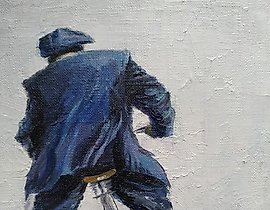 Everything will be fine.... Oil, canvas