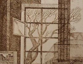 Design Department. Agricultural Machines Factory (from the series). Paper, sepia. 42 × 29 cm.