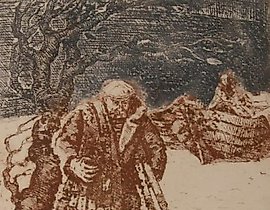 "Old Fisherman. Fishing Days (from the series)"