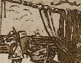 "Return of the Fishermen from the Catch. Fishermen's Everyday Life (from the series)."