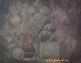 The text "Натюрморт" translates to "Still Life" in English.