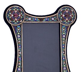 俄罗斯银制桌面画框