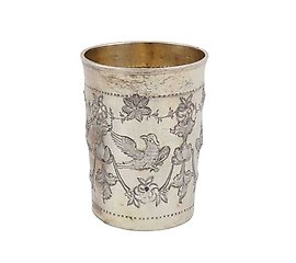 俄罗斯亚历山大一世时期的银杯，19世纪初，84品位。