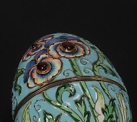 俄罗斯的珐琅和镀金银蛋，1908-1928年。