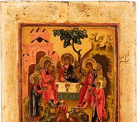 俄罗斯圣三一旧约圣像