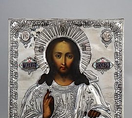 俄罗斯东正教基督全能者的圣像