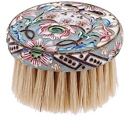 RUSSIAN SILVER CLOISONNE ENAMEL CIGARETTE CASE