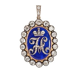 重要的古董俄罗斯吊坠