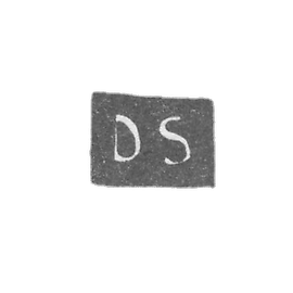 Claymo of an unknown master of Archangelska - initials of "DS" 1796