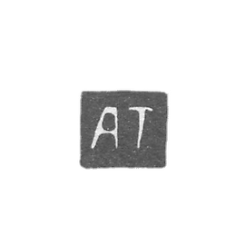 Claymo of unknown master Irkutska, initials of AT, 1815.