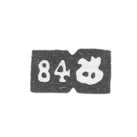 "84" with the city's brand.