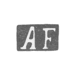Claymo Master Forstedt Abraham (Forstedt Abraham) - Leningrad - initials "AF"