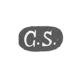 Claymo Master Simonsson Karl Gustave - Leningrad - initials "G.S."