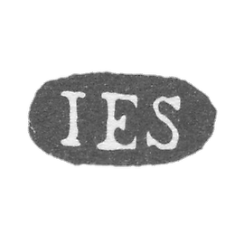 Claymo Master Zellman Yogan Eric - Leningrad - initials of "IES"