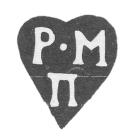 1783-1787 年 在莫斯科未知大师的克莱莫 - 首字母“R-M P” - 1783-1787 年.