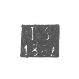 1862年明斯克未知的试管大师的克莱莫.