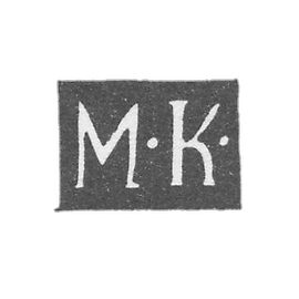 科什科夫大师米哈伊尔·伊万诺夫 - 大乌斯秋格 - “M-K” - 1835-1896年.