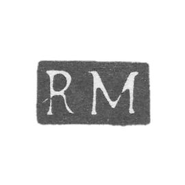 Claymo Master Mueller Richard-Riga initials RM 1873-1897.