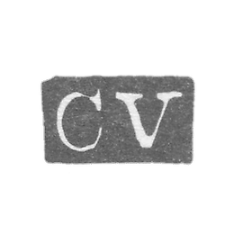 Claymo Master Welsh Christian Andreas - Leningrad - initials CV