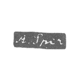 Claymo Master Schper Adolph - Leningrad - initials A.Sper