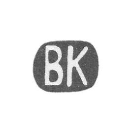 Claymo Master Quarrev Vasili Akimovic-莫斯科 -  VC的首字母 -  1907- 1917年。