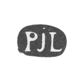 1908年以后,列宁格勒的一位不知名的大师的克莱莫-PJL的首字母.