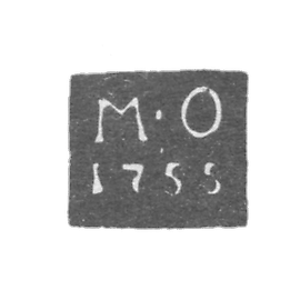 Great Ustuga的Claymo探测大师 -  Mihail Gavrilov决赛-M -O首字母缩写-1755-1775。