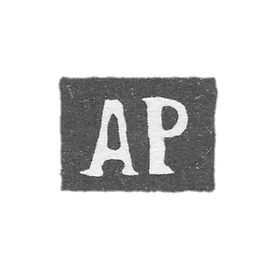 Claymo Master Rotkov Alexei - Vlogda - initials A - 1862-1873.