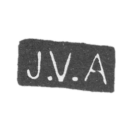 Claymo Master Arne Johann Victor Leningrad - initials of J.V.A