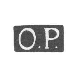 克莱莫大师佩特柳斯·奥托·雷纳霍德 - 列宁格勒 - 首字母“O.P.”
