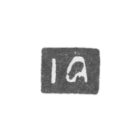 Claymo Master Atanaazevich Ivan Mihailov - Kiev - initials of IA - 2nd half of the 18th century - until 1808.