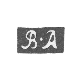 1791-1797 年莫斯科未知大师的克莱莫 - 首字母“V-A”.