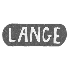 郎格大师的印记 - 塔林 - 缩写为"LANGE" - 1936 年。