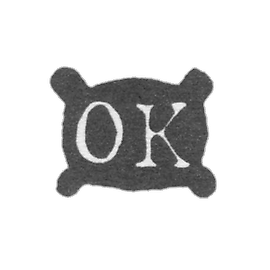 肯尼格·奥托的标记 - 列宁格勒 - 缩写为“OK”