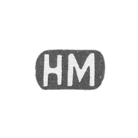 Claymo Master Mikhail Nikita - Moscow - initials of NM - 1896 - after 1908.