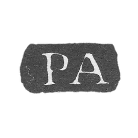 Claymo Master Iiraxinen Peter - Leningrad - initials "PA"