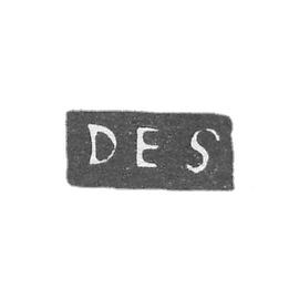 Klemo, unknown Master Tobolska, initials of DES 1778-1794.