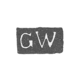 Claymo Master Weis Gustav - Leningrad - initials GW - 1782-1791.